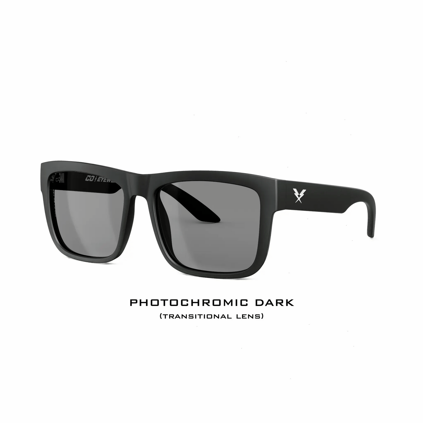Drifter Z87 Matte Black Photochromic