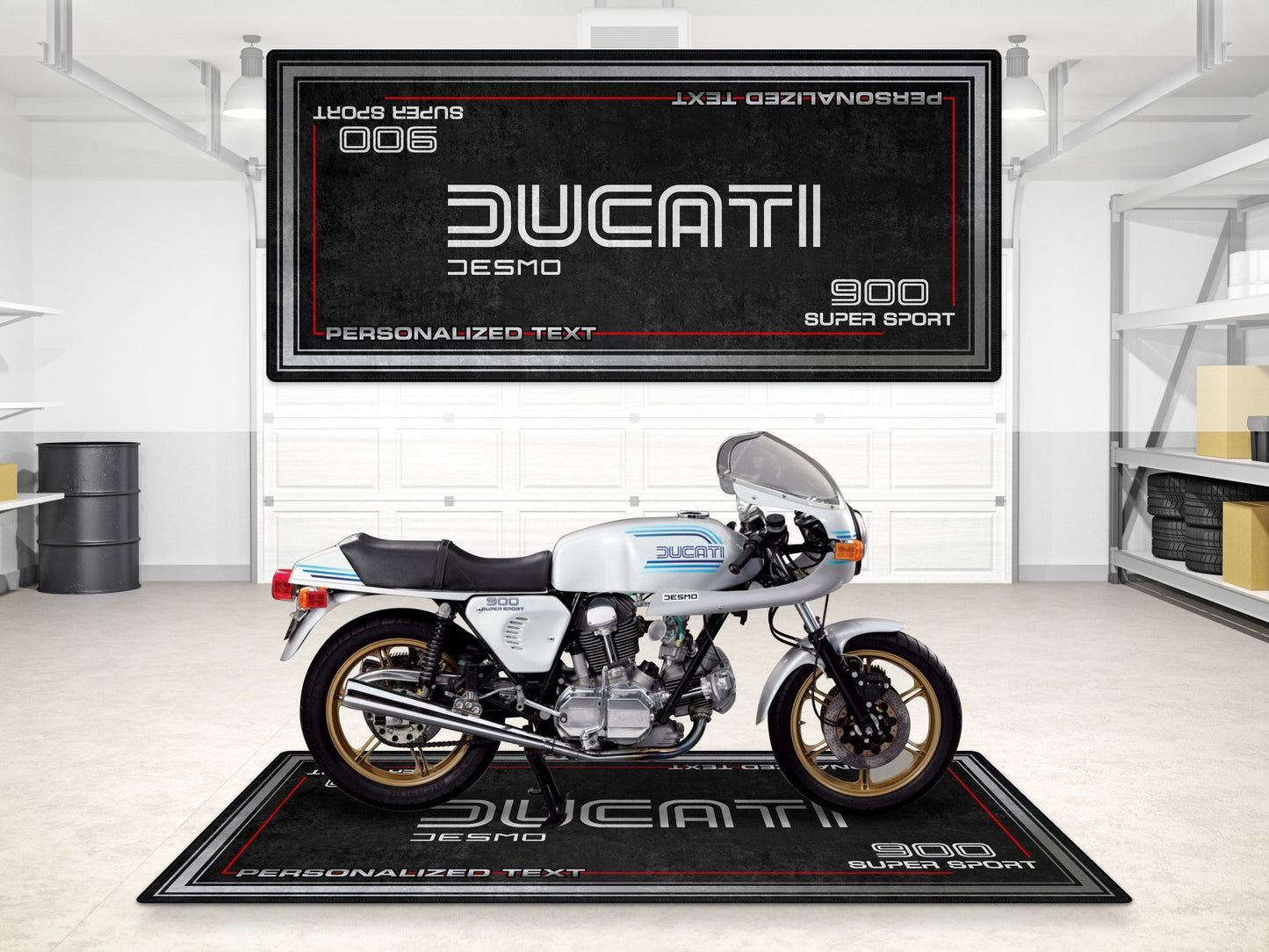 MPM Motorcycle Mat for Ducati 900 SS Super Sport - MM7202