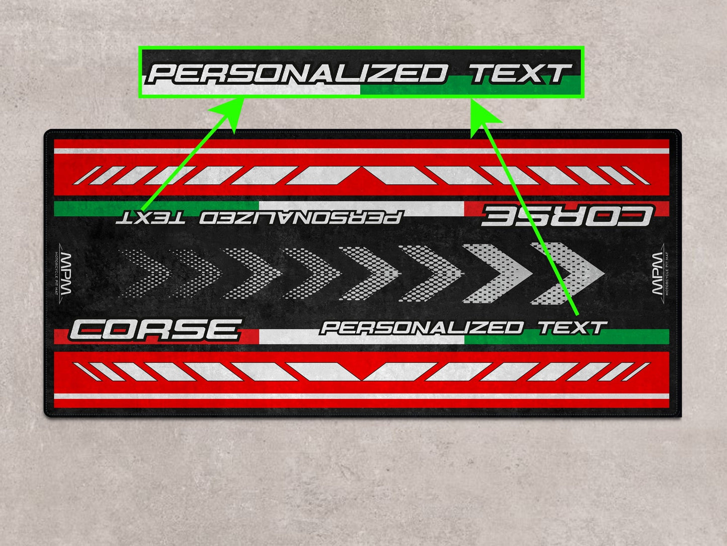 MPM Motorcycle Mat for Ducati Corse - MM7166