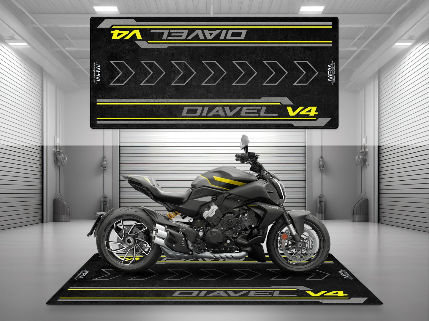 MPM Motorcycle Mat for Ducati Diavel V4 - MM7170