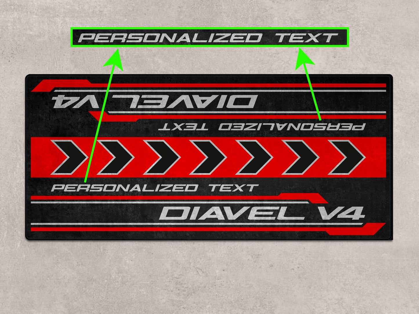 MPM Motorcycle Mat for Ducati Diavel V4 - MM7170