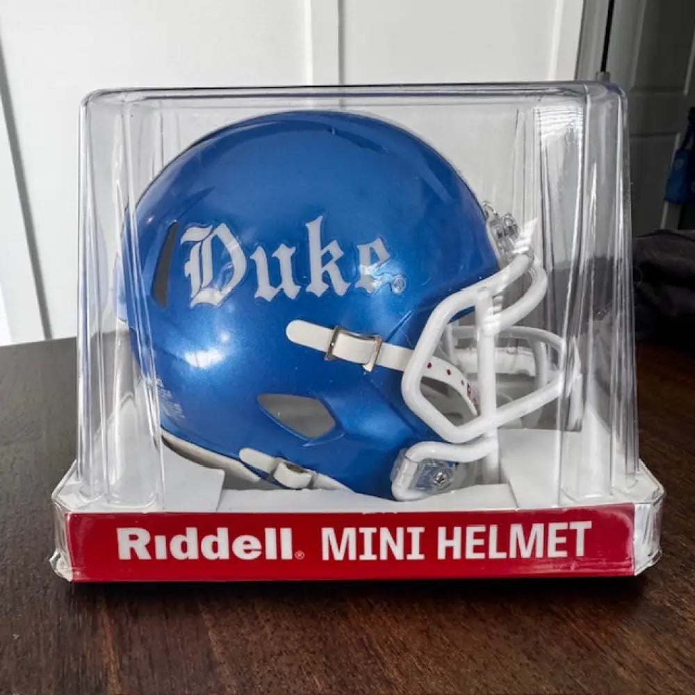 Duke Blue Devils NCAA Mini Speed Football Helmet Gothic NCAA