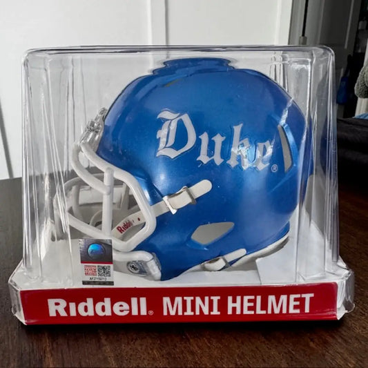 Duke Blue Devils NCAA Mini Speed Football Helmet Gothic NCAA