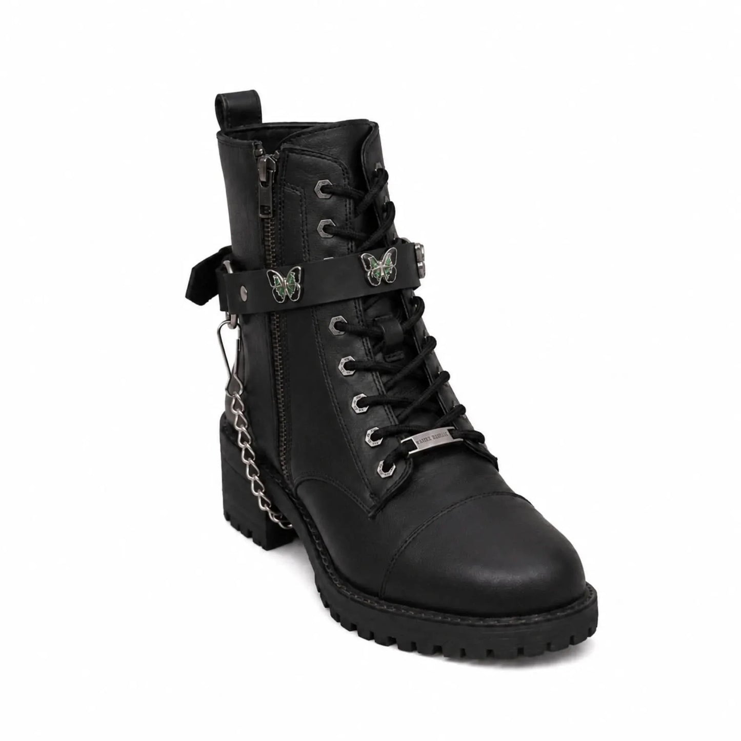 Boot Chain - Emerald Green Butterfly