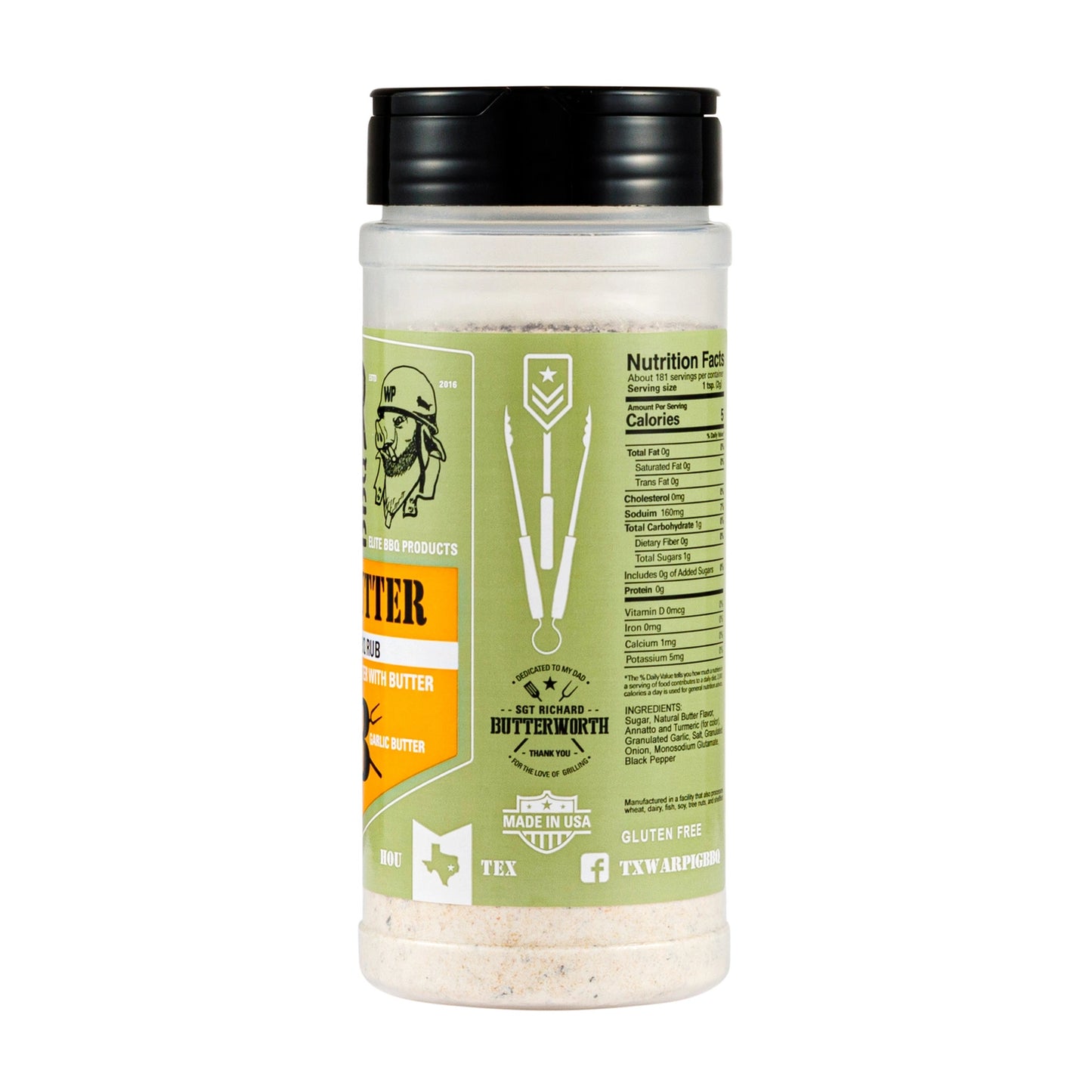 WarPig - Sgt. Butter Elite Bbq Rub