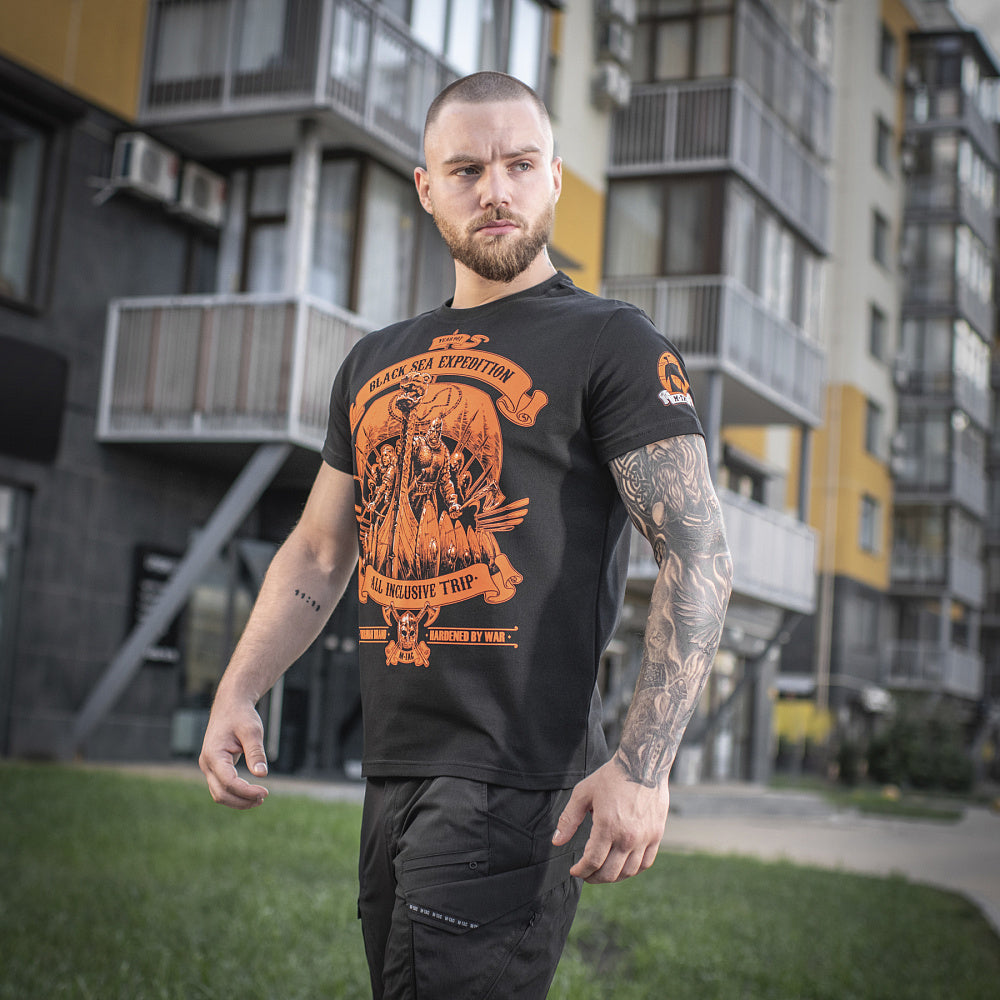 M-Tac T-shirt Black Sea Expedition