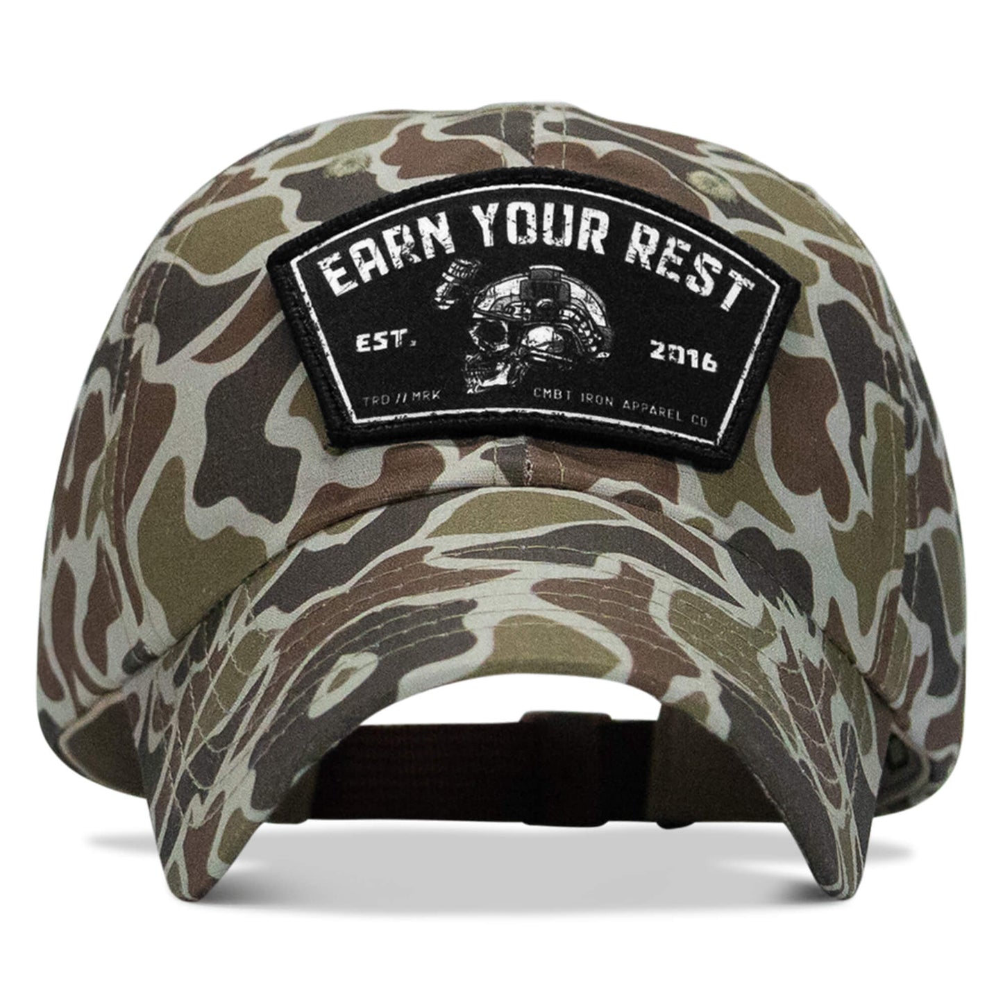 Earn Your Rest Patch Tactical Ripstop Mesh Snapback Hat