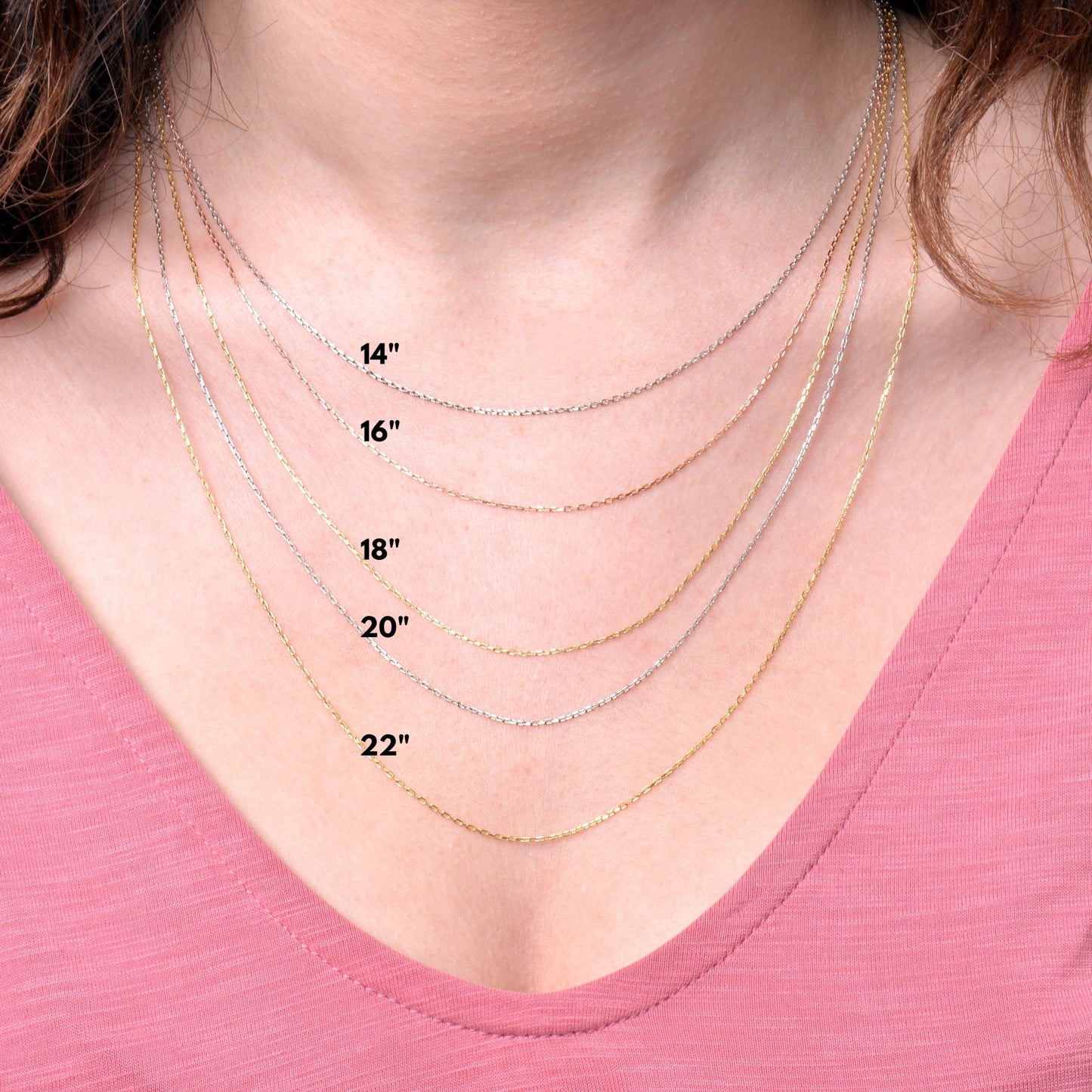 Elizabeth Name Logo Necklace