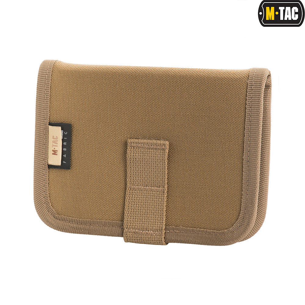 M-Tac wallet with patch panel Elite Large Black