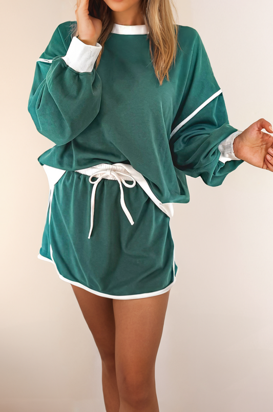 Green Country Club Skort Set