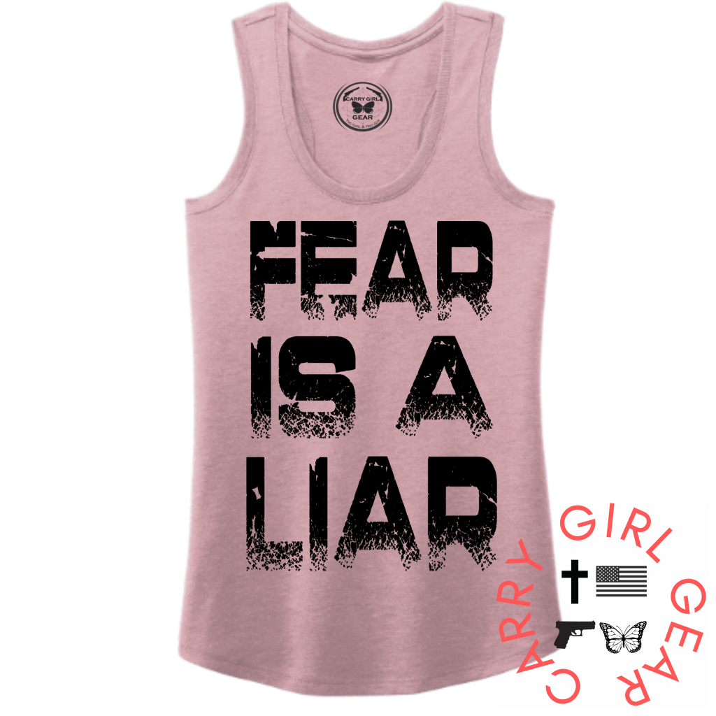 FEAR IS A LIAR TANK TOP