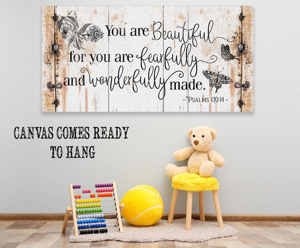 Fearfully and Wonderfully - Canvas