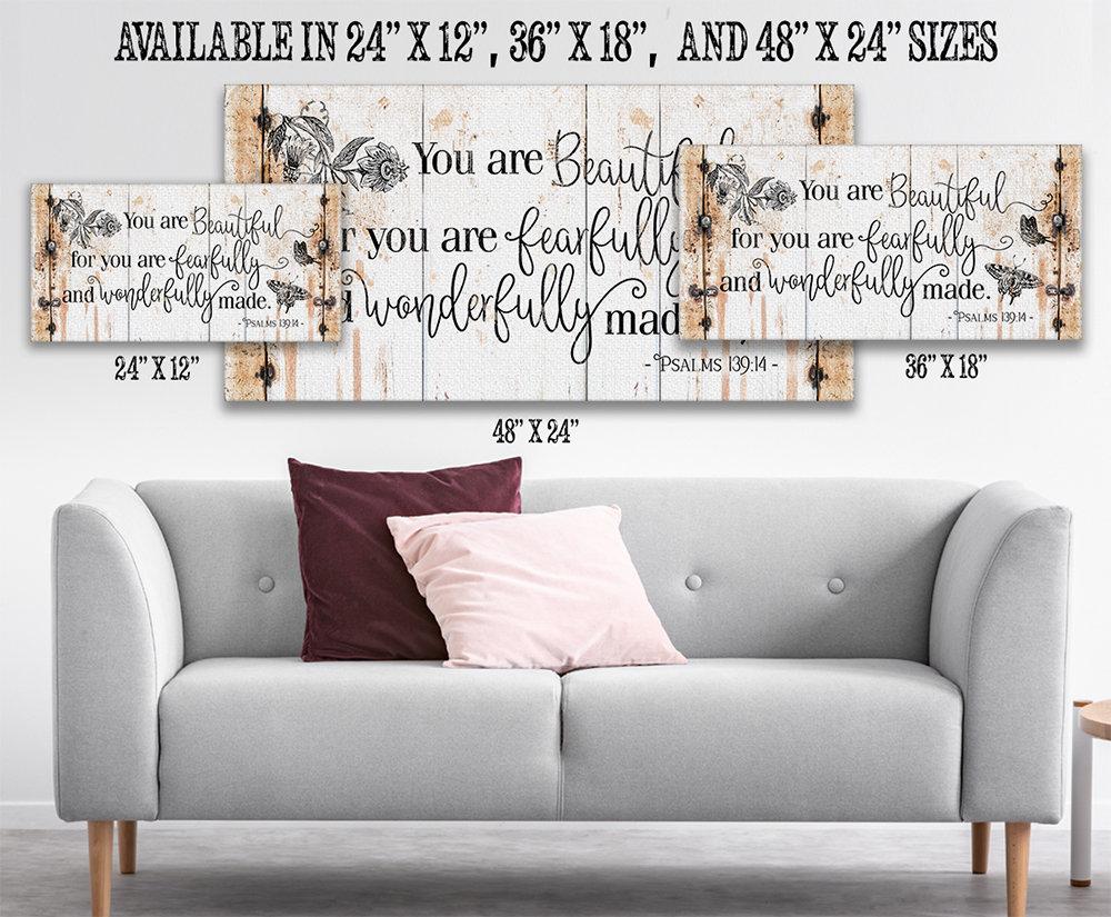 Fearfully and Wonderfully - Canvas