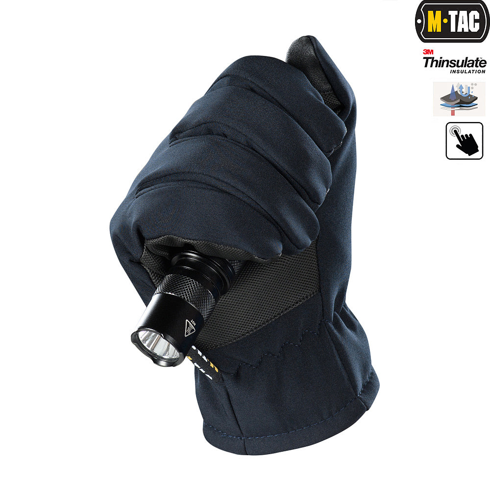 M-Tac Soft Shell Thinsulate Gloves