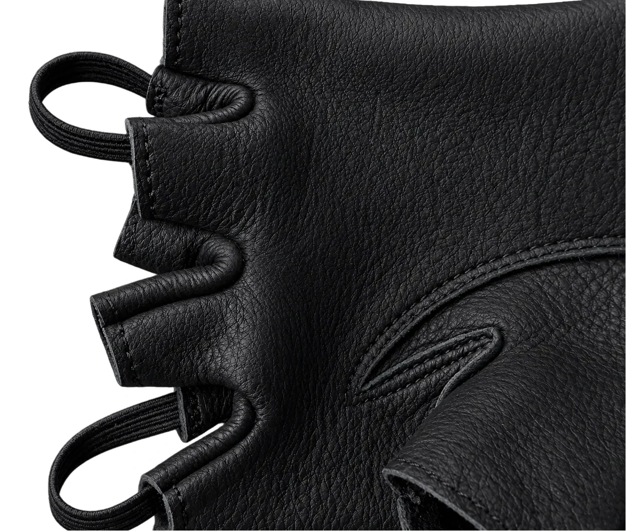 Fingerless Deerskin Gloves