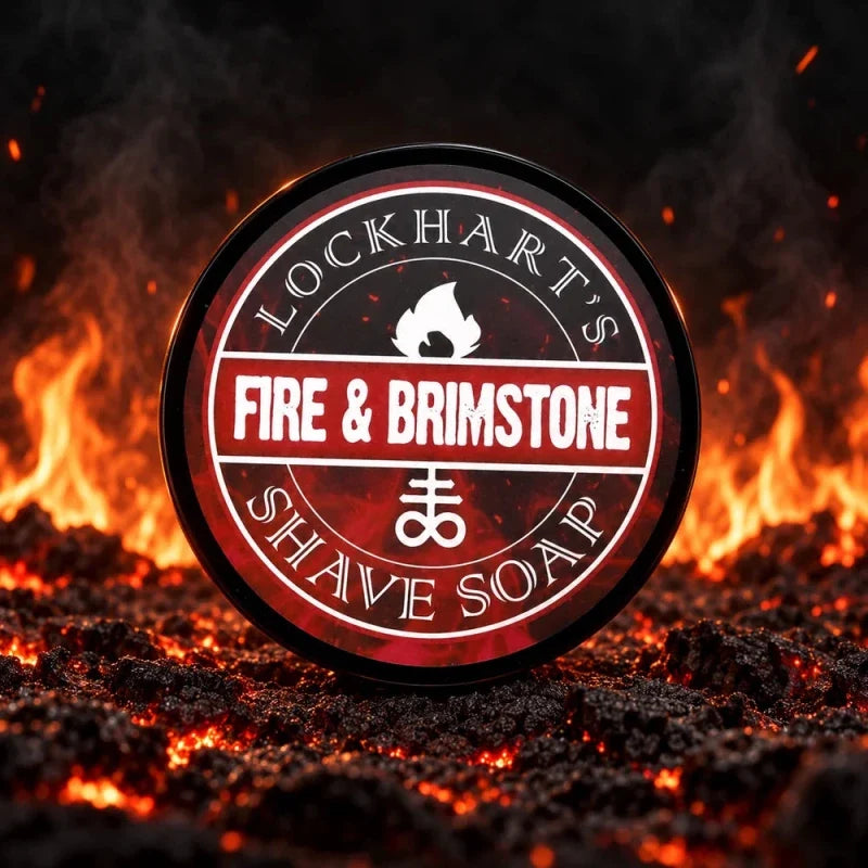 Fire and Brimstone Shave Soap