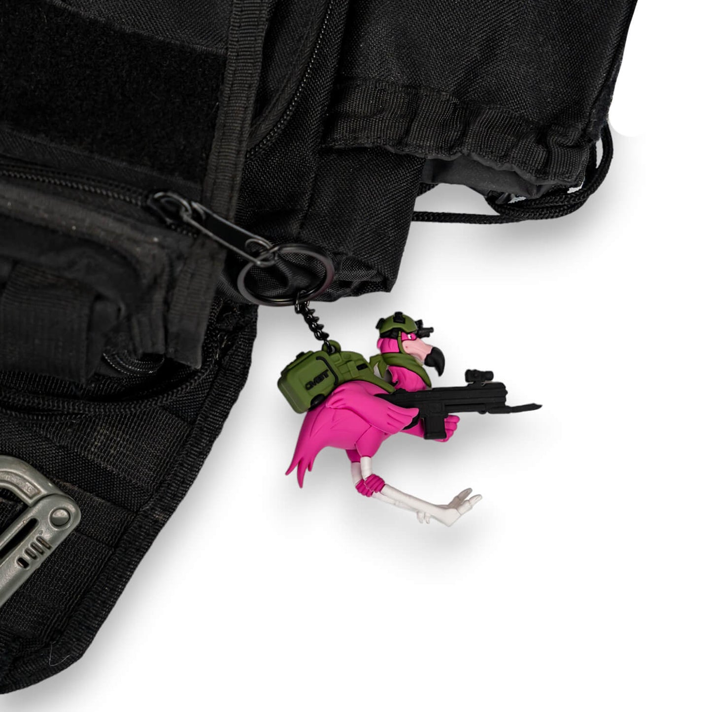 Tactical 3D PVC Keychain