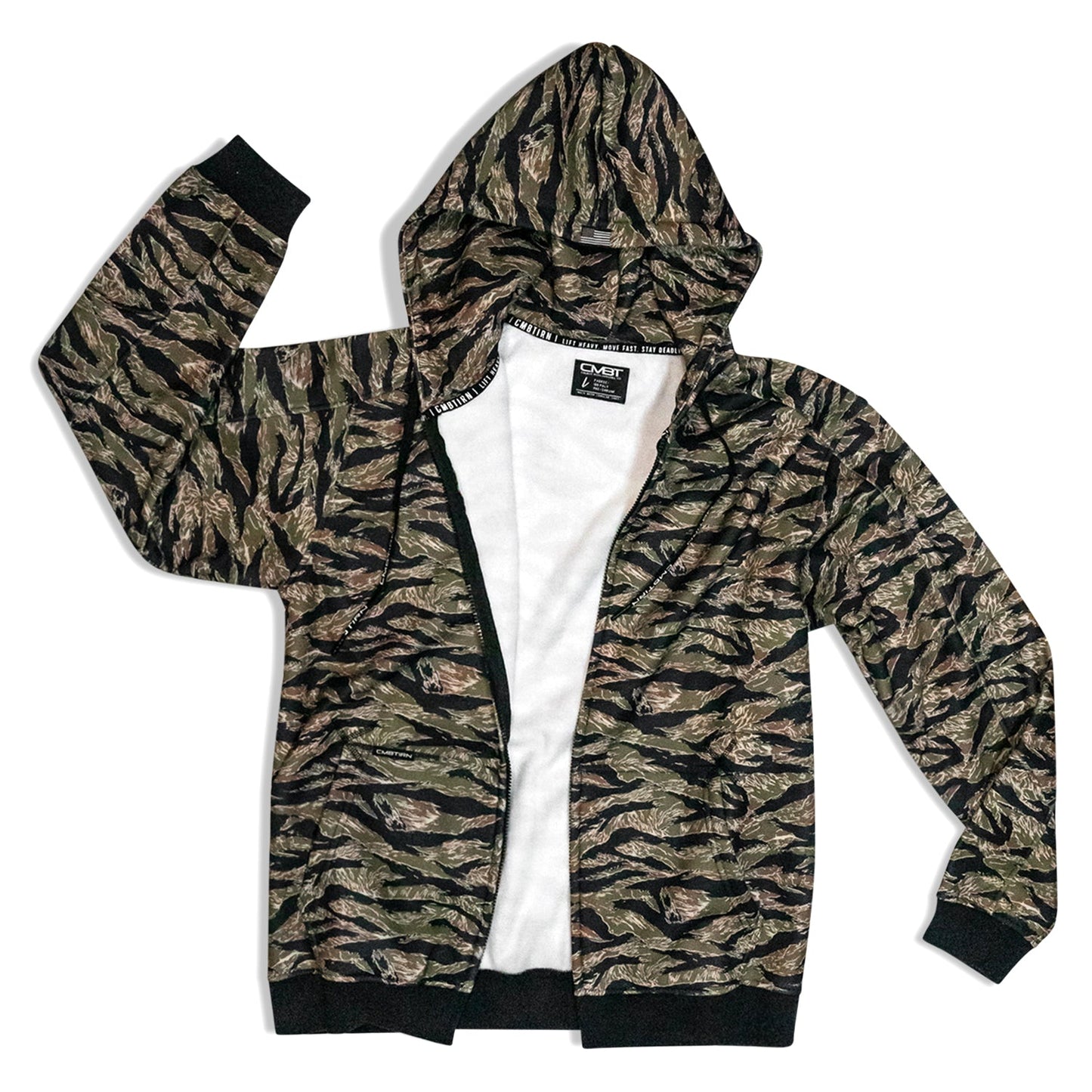 Men's Zip Up Fleece Lined Hoodie 2.0