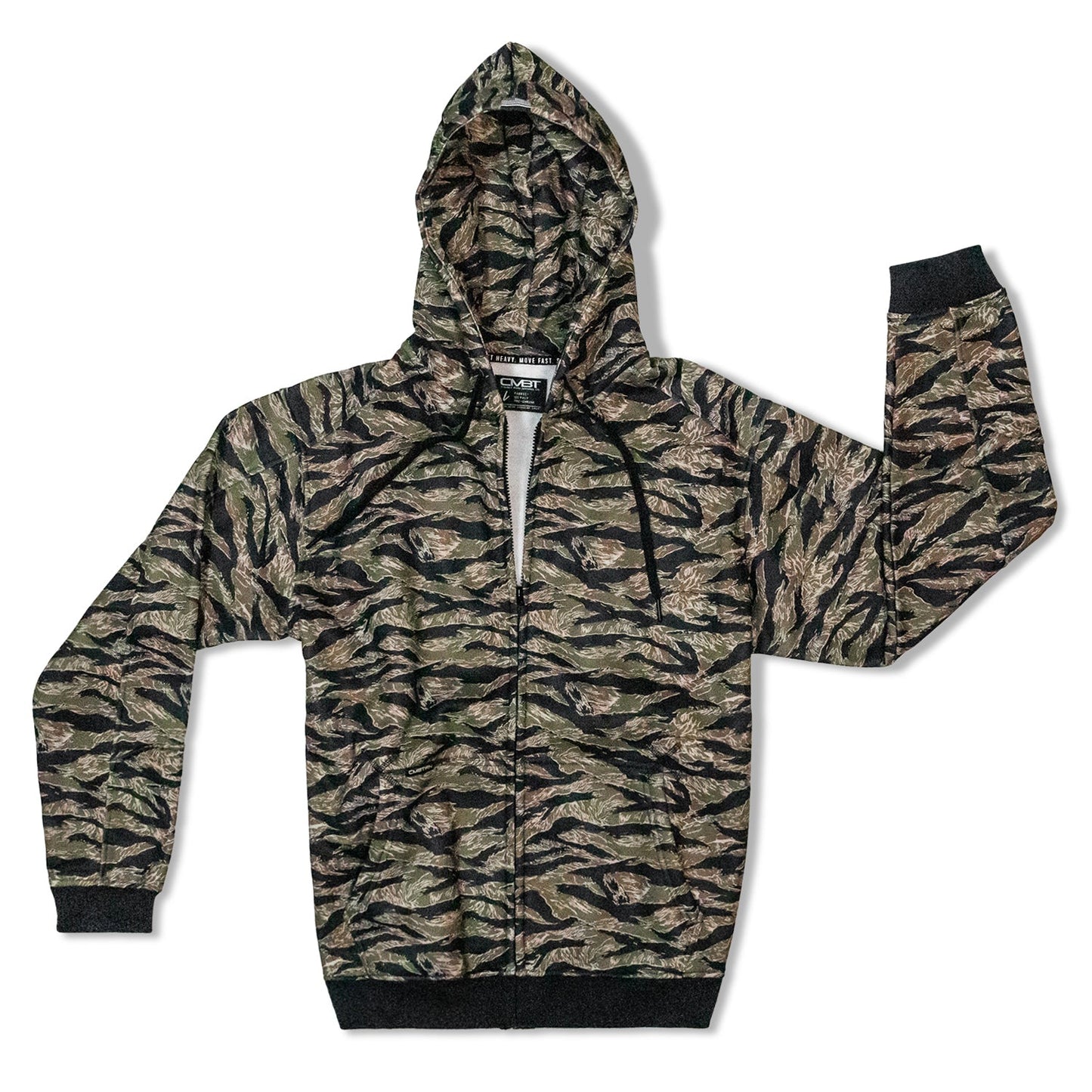 Men's Zip Up Fleece Lined Hoodie 2.0