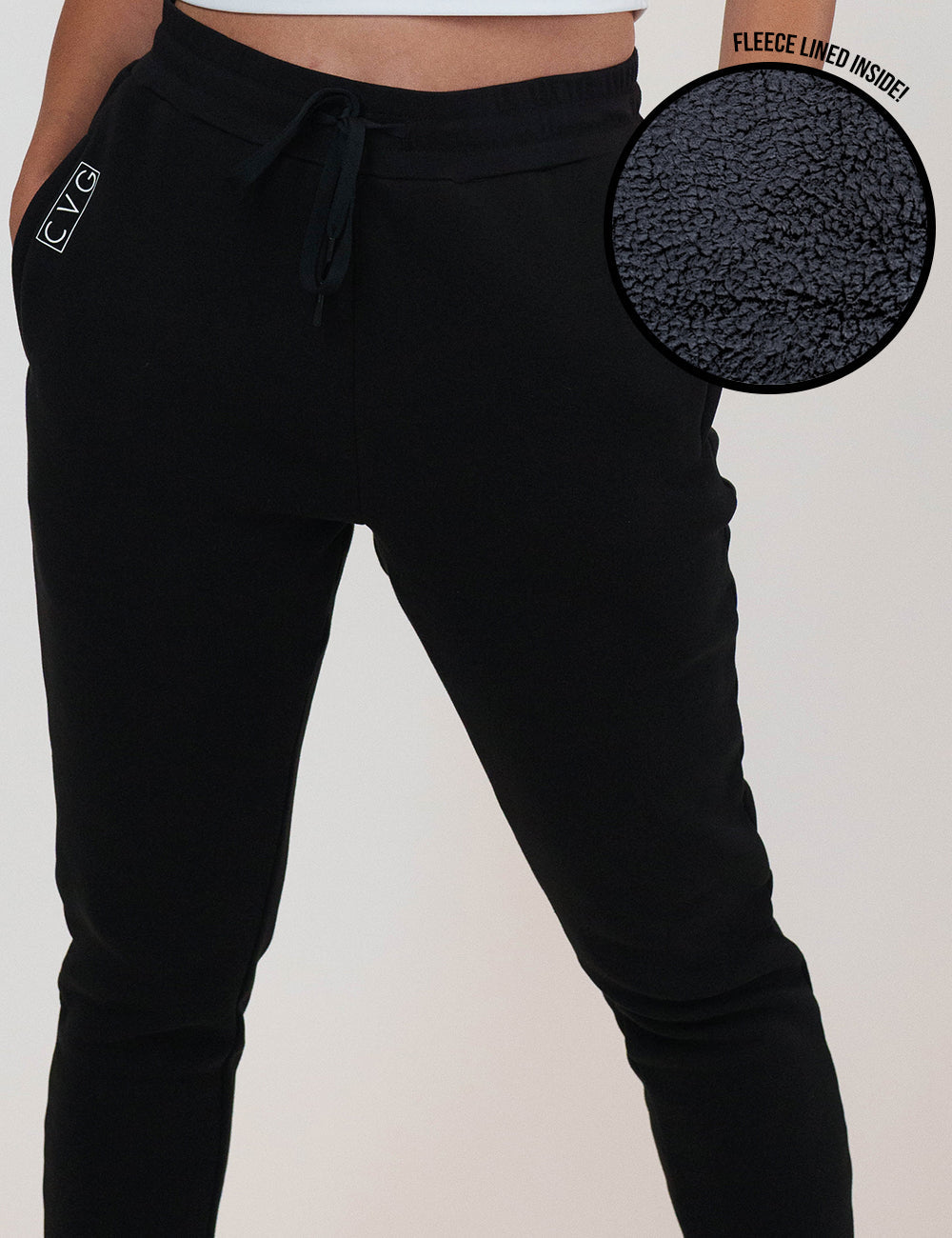 Rest Day Sweatpants | Fleece Lined | Black