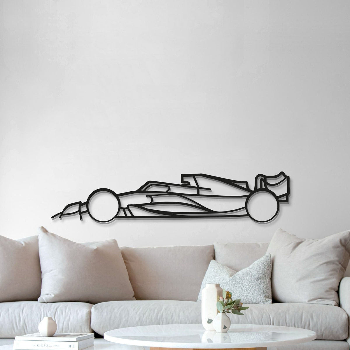 Formula 1 2022 Metal Car Wall Art- MT0978