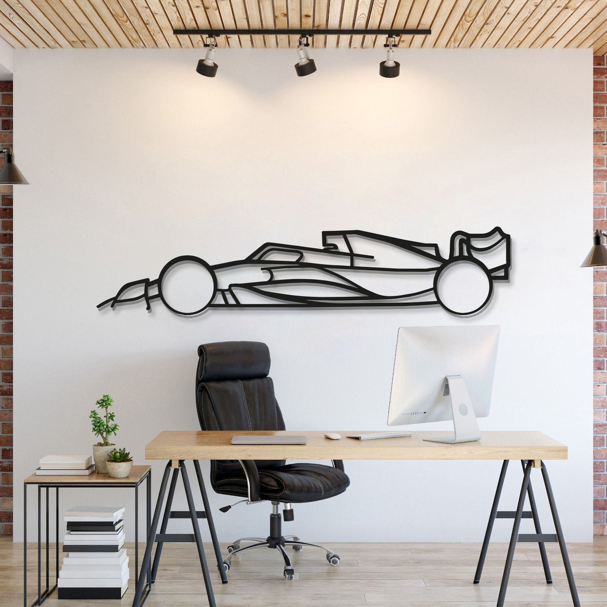 Formula 1 2022 Metal Car Wall Art- MT0978