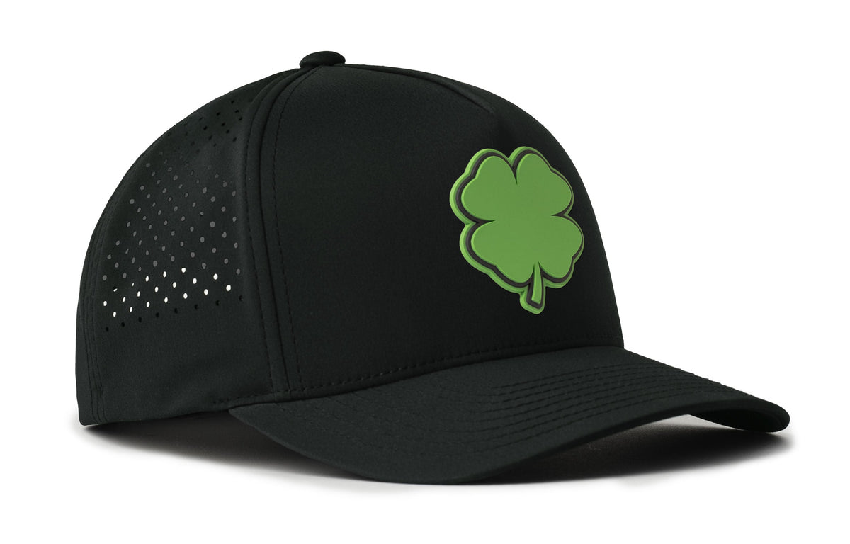 Four Leaf Clover Performance 5-Panel Hat  |  St. Patrick's Day Flexfit Snapback