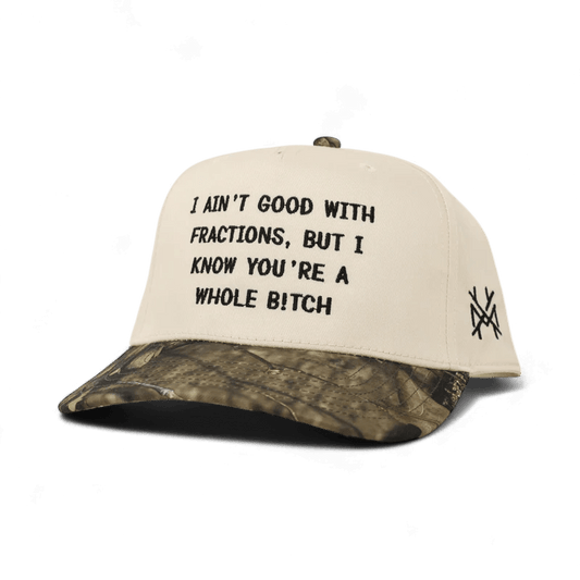 Fractions Snapback Hat