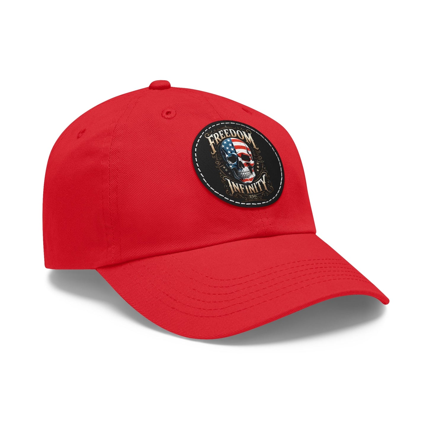 Freedom Infinity 250 Years 1776-2026 Leather Patch Hat