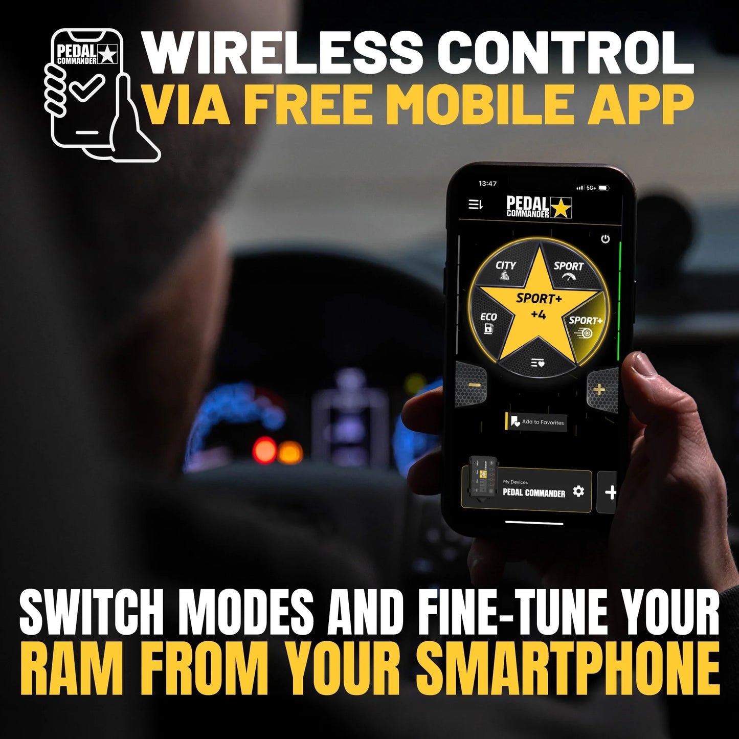 Pedal Commander for RAM 3500