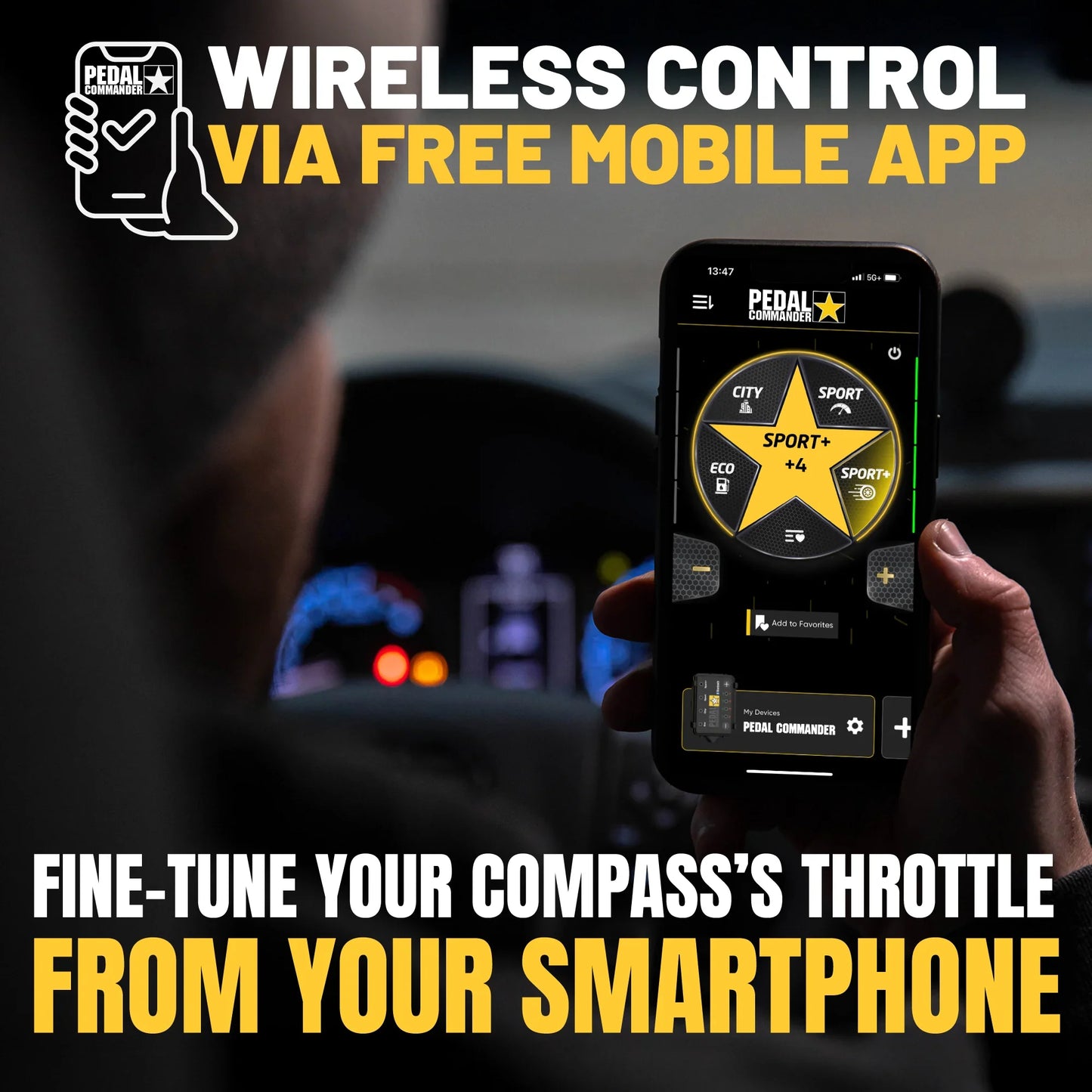 Pedal Commander for Jeep Compass