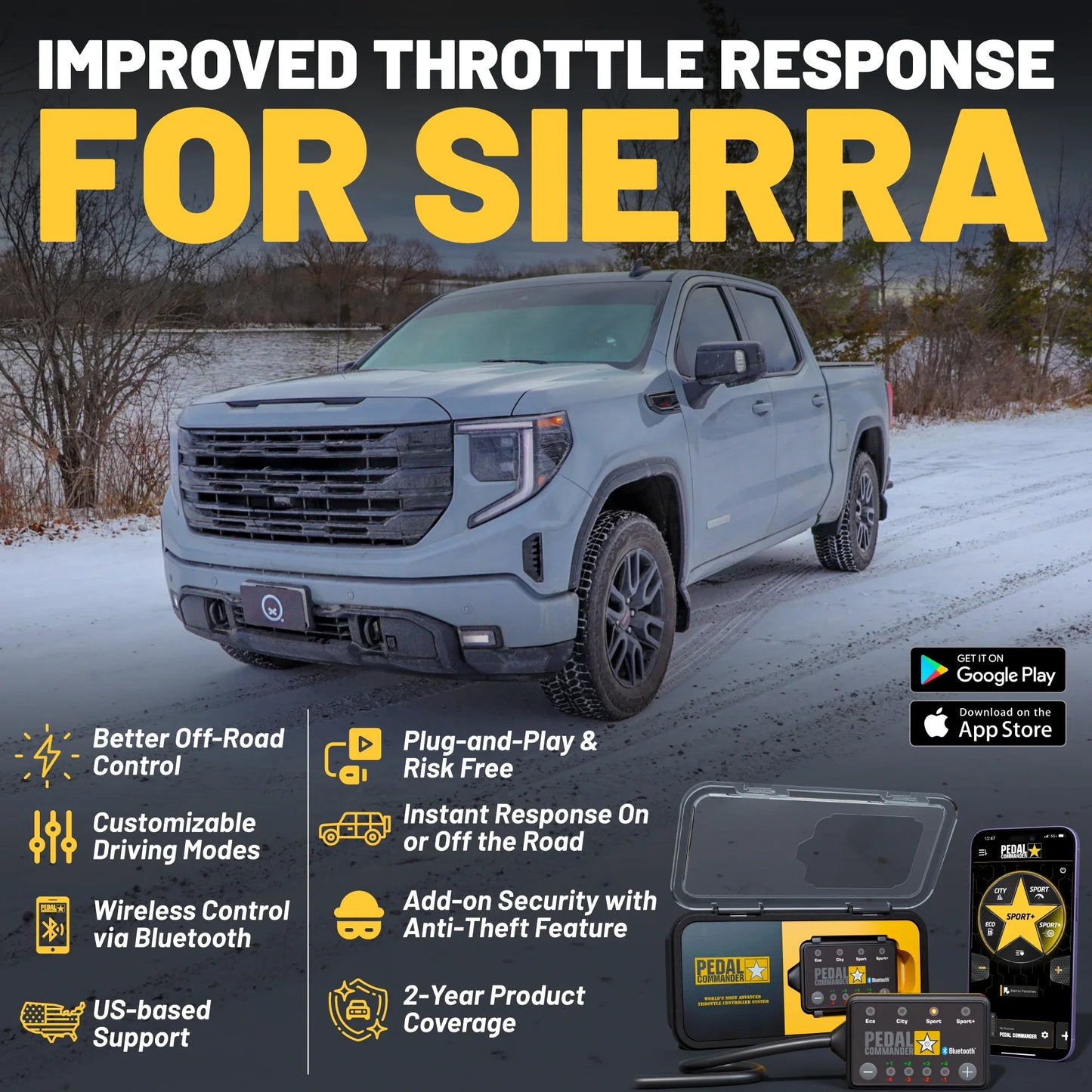 Pedal Commander for GMC Sierra 1500
