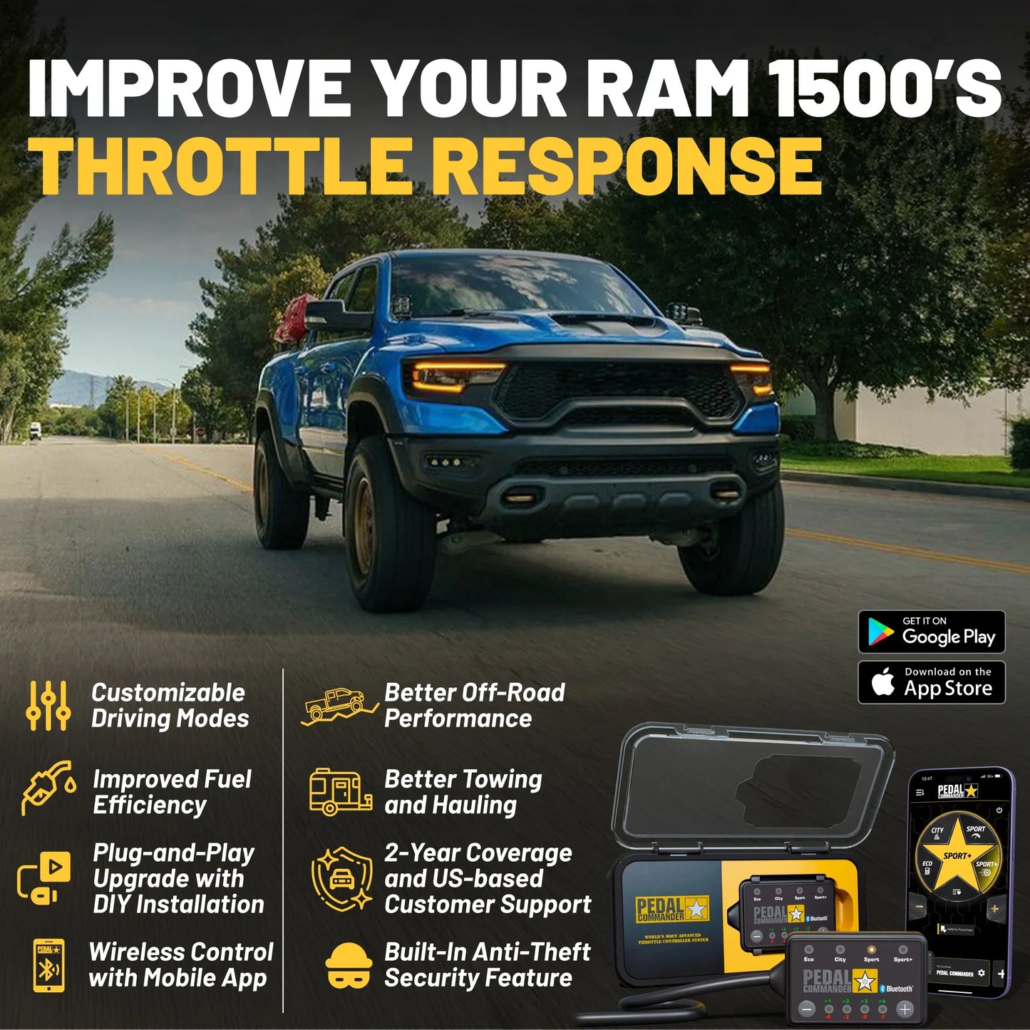 Pedal Commander for RAM 1500
