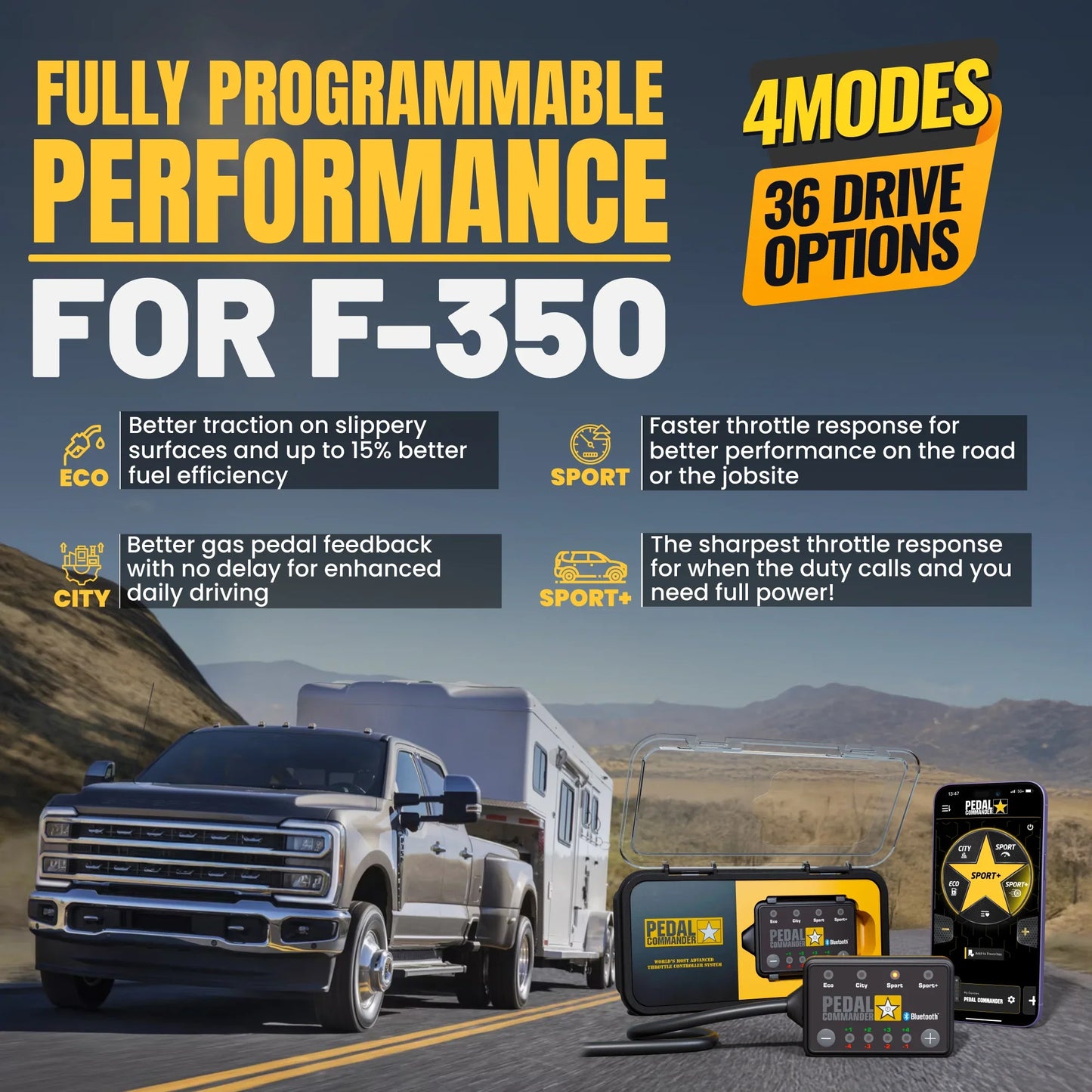 Pedal Commander for Ford F350