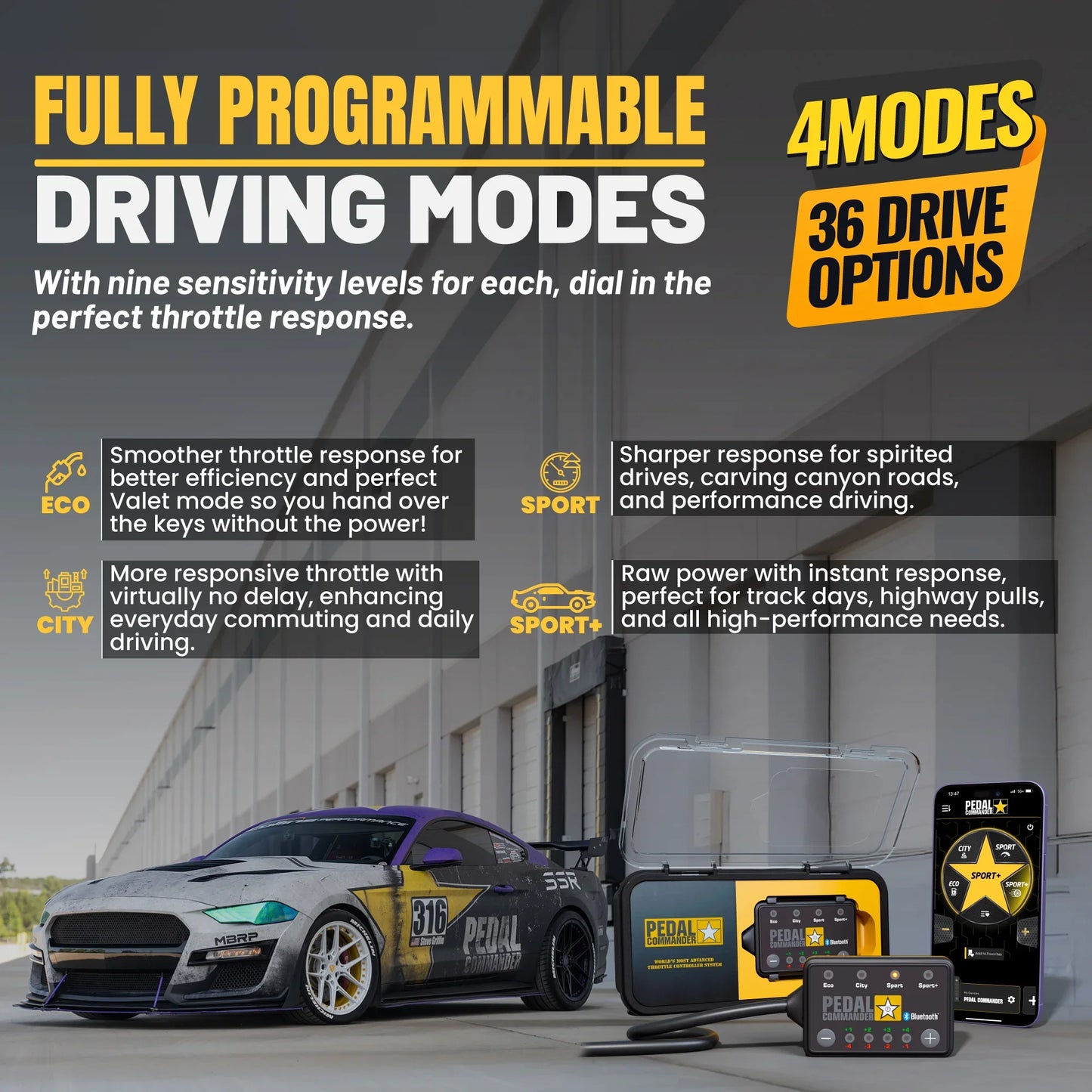 Pedal Commander for Ford Mustang