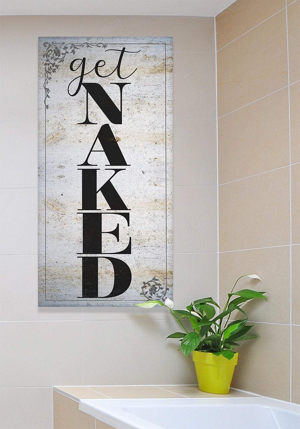 Get Naked - Canvas