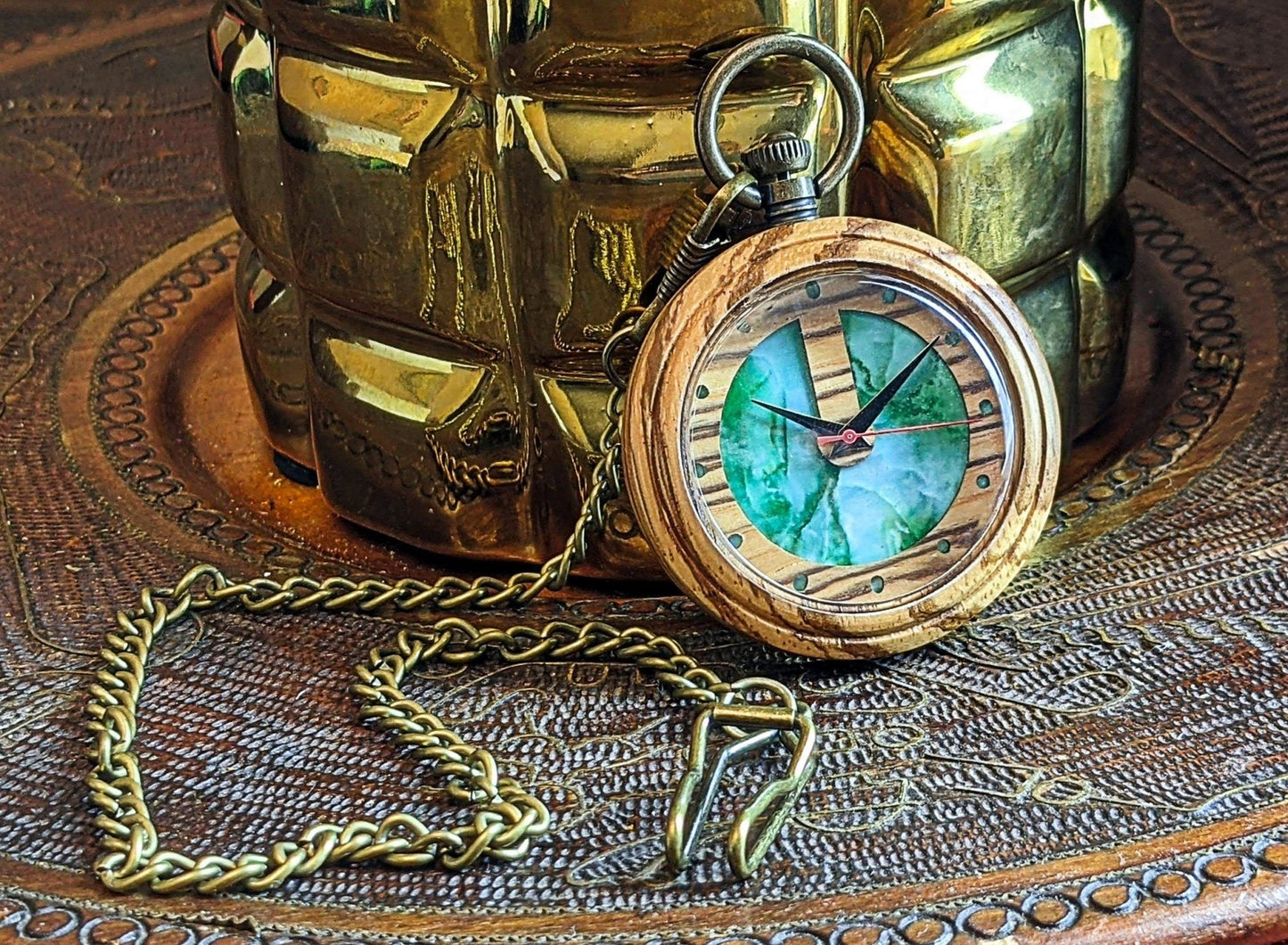 Groomsmen Set of 5 Wooden Pocket Watch | Arce