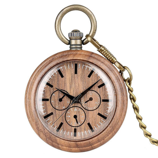 Groomsmen Set of 5 Wooden Pocket Watch | Perfecto