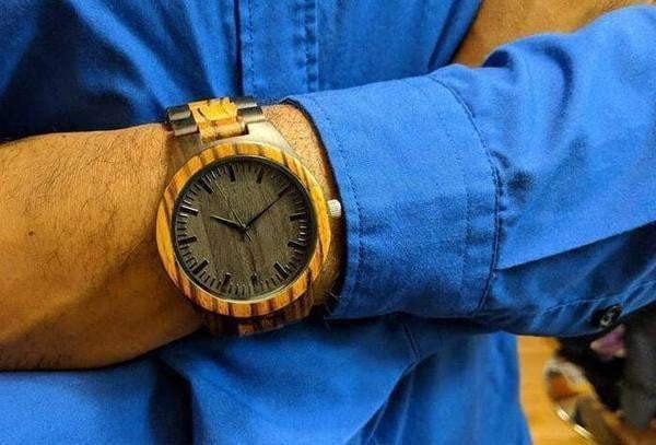 Groomsmen Set Of 5 Wooden Watches - Grandiose