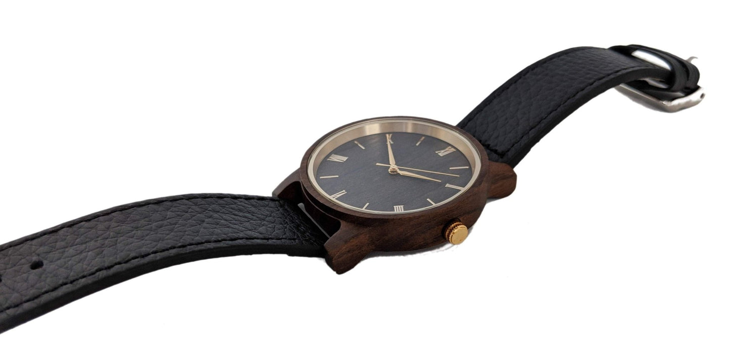 Groomsmen Set Of 6 Wooden Watches Black Arce