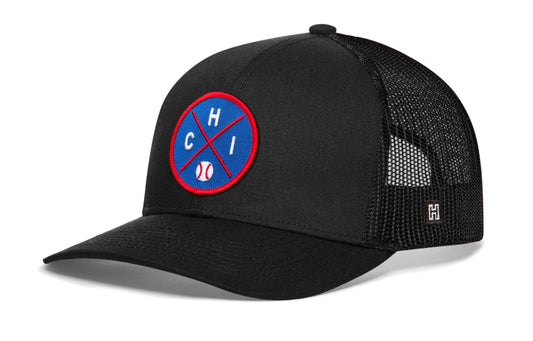 Chicago Trucker Hat  |  CHI X Baseball Snapback
