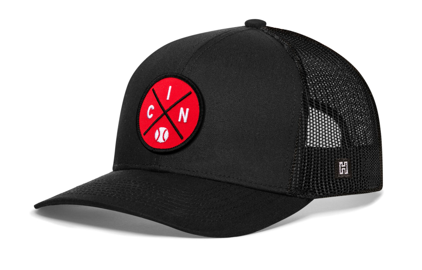 Cincinnati Trucker Hat  |  CIN X Baseball Snapback