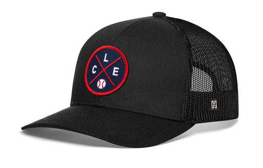 Cleveland Trucker Hat  |  CLE X Baseball Snapback
