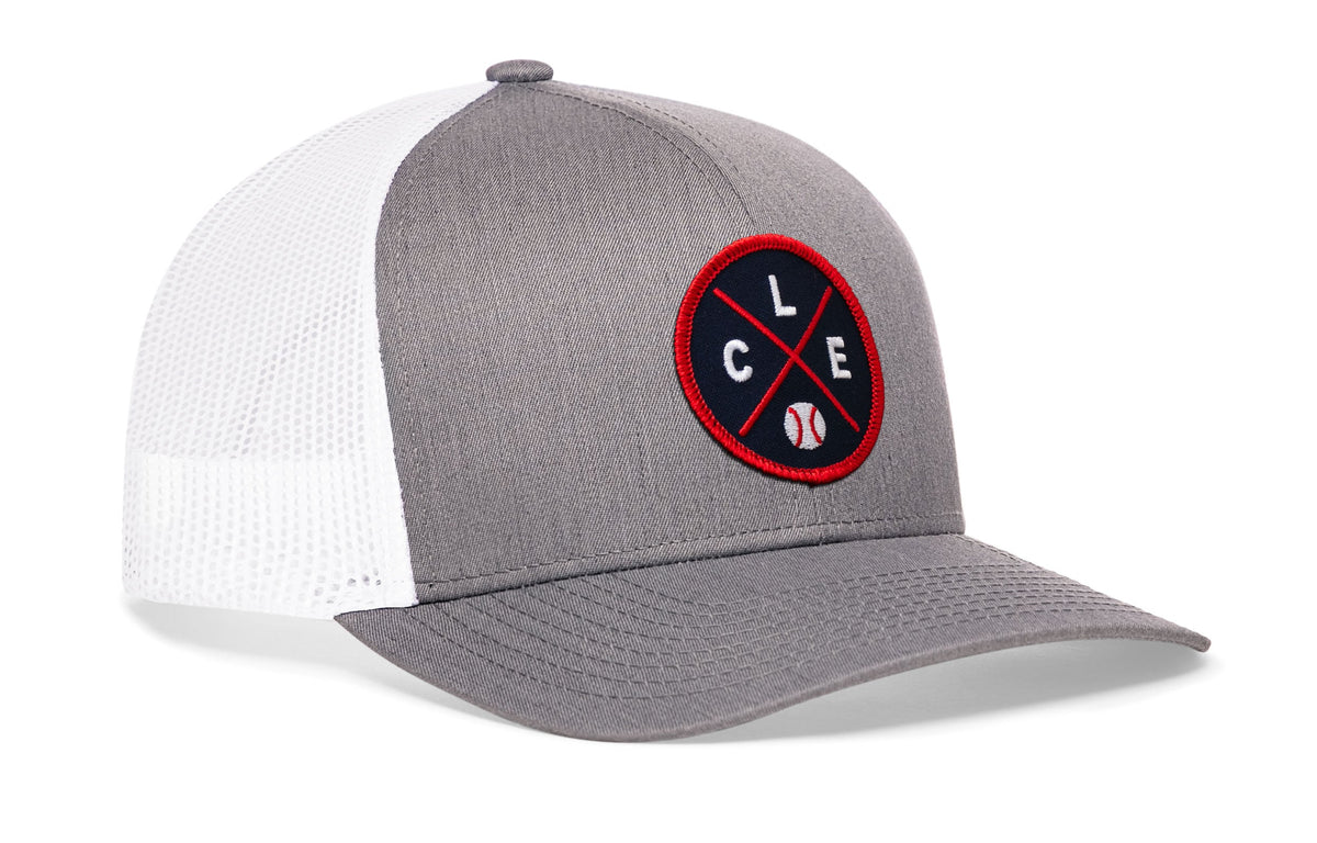 Cleveland Baseball Trucker Hat  |  CLE X Snapback