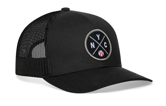 New York Trucker Hat  |  NYC X Baseball Snapback
