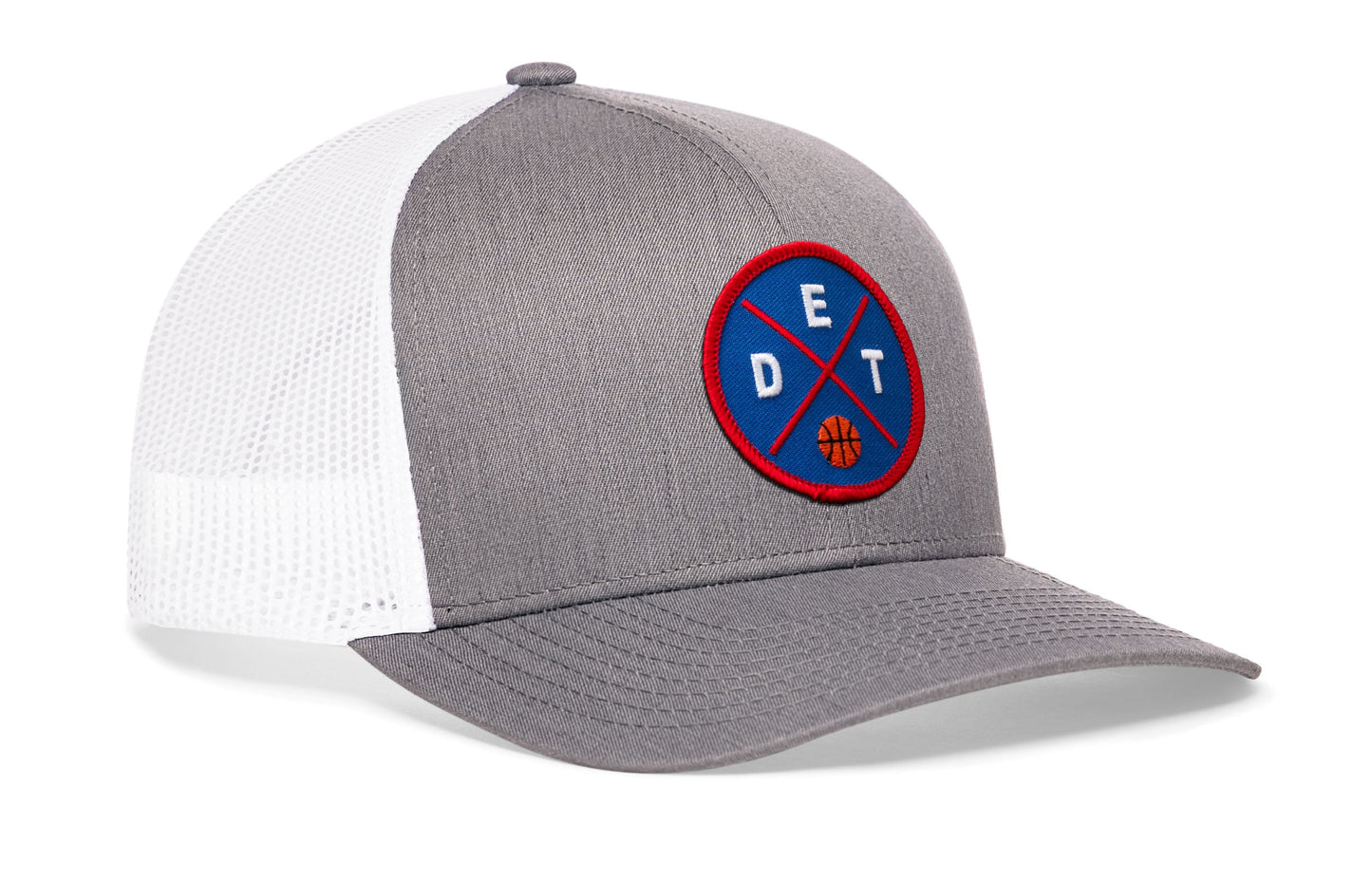 Detroit Trucker Hat  |  DET X Basketball Snapback