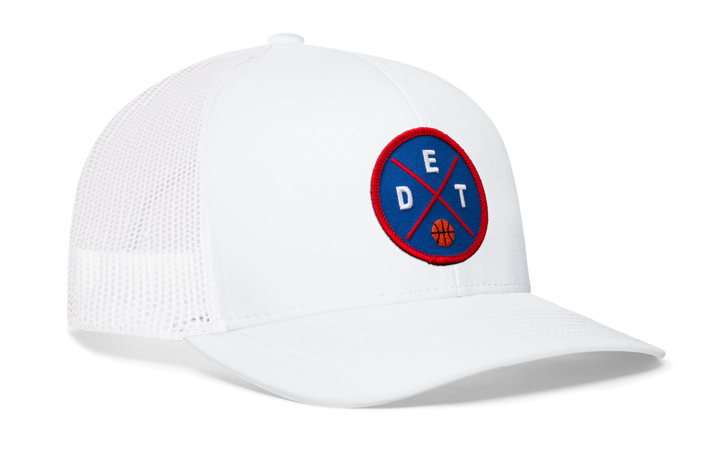 Detroit Trucker Hat  |  DET X Basketball Snapback