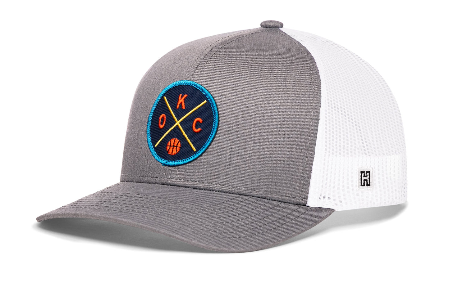 Oklahoma City Trucker Hat  |  OKC X Basketball Snapback