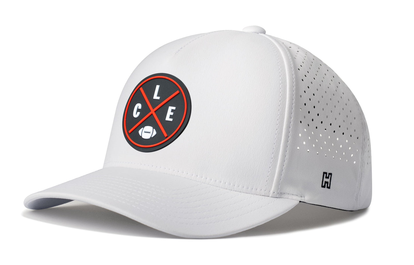 Cleveland Football Performance 5-Panel Hat  |  CLE X Flexfit® Snapback