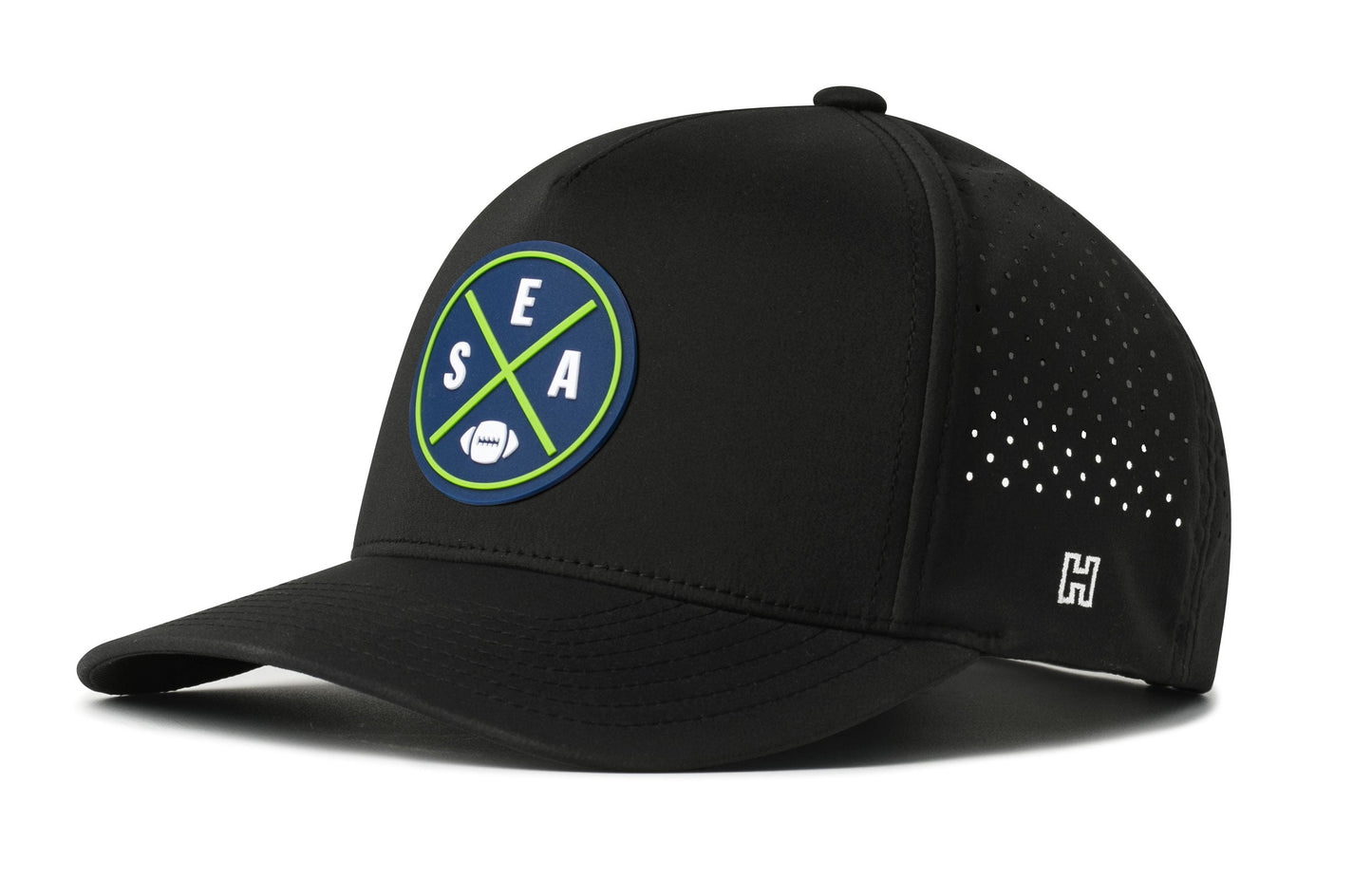 Seattle Football Performance 5-Panel Hat  |  SEA X Flexfit® Snapback